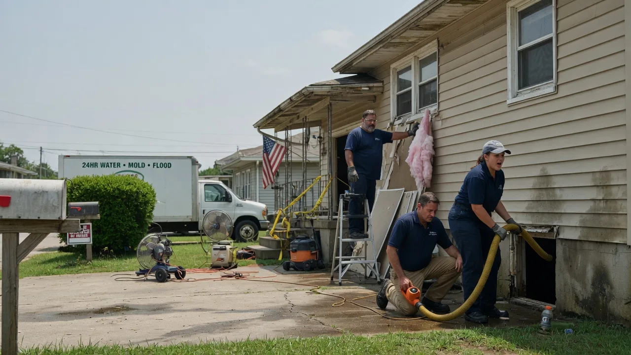 Water Damage Repair in Dover, KY near me